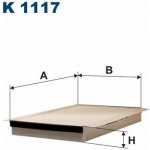 Filtr, vzduch v interiéru FILTRON K 1117 – Hledejceny.cz