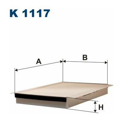 Filtr, vzduch v interiéru FILTRON K 1117 – Hledejceny.cz