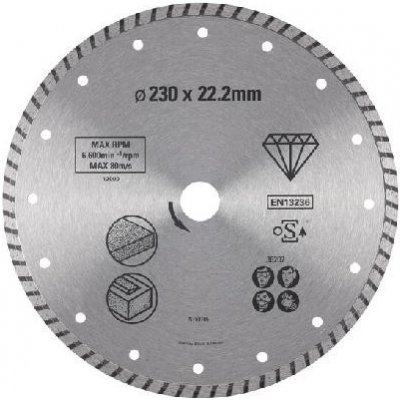 Stanley Diamantový řezný kotouč 230 x 22,2 mm STA38207 – Sleviste.cz