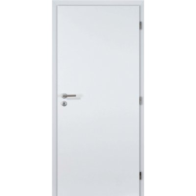 Doornite Basic 60 P, 646 × 1983 mm, lakované, pravé, bílé, plné C1HMFP.60P1