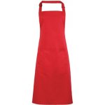 Premier Workwear Pracovní zástěra za krk s kapsou PR154 Strawberry Red Pantone 186 72x86cm – Hledejceny.cz