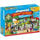 Adventní kalendář Playmobil 9262 Koňská stáj adventní kalendář