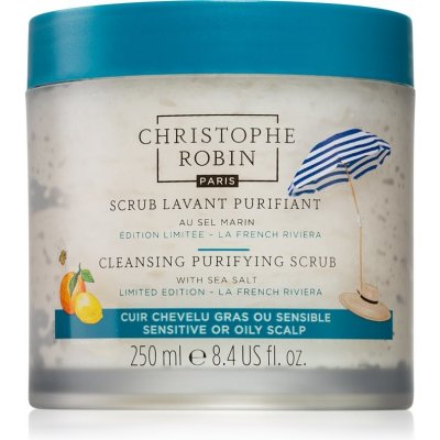 Christophe Robin Cleansing Purifying Scrub with Sea Salt šampon 250 ml – Zboží Mobilmania