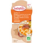 Babybio Pastiňák s máslovou dýni kachnou a polentou 2 x 200 g – Zboží Dáma