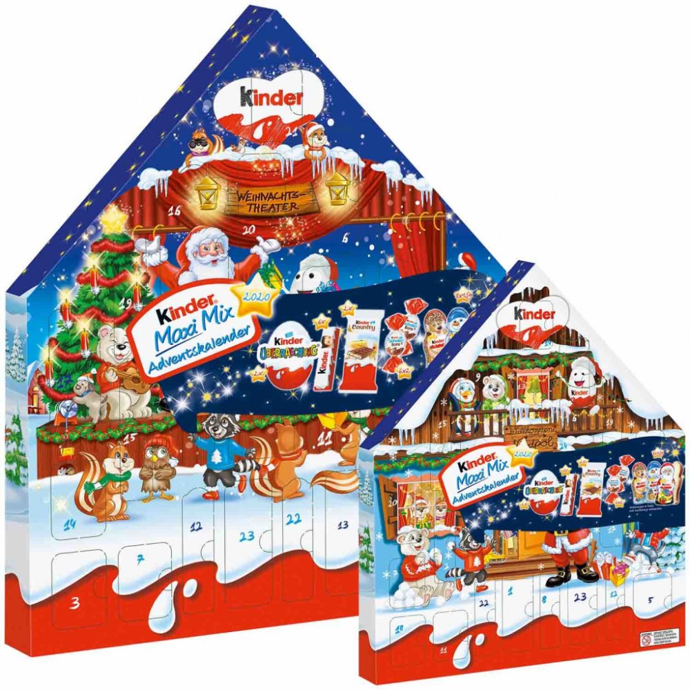 Ferrero Kinder maxi mix adventní kalendář 351 g – Zboží Dáma