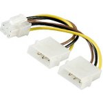 Premiumcord kn-9 Redukce napájecí 5.25" Molex - 6 pin pro PCI-E grafické karty – Zboží Mobilmania