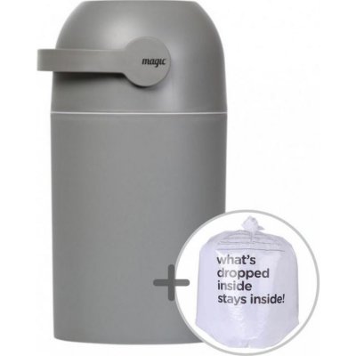 Magic Plenkový systém kapacita 25ks použitých plen tmavá šedá – Zboží Dáma