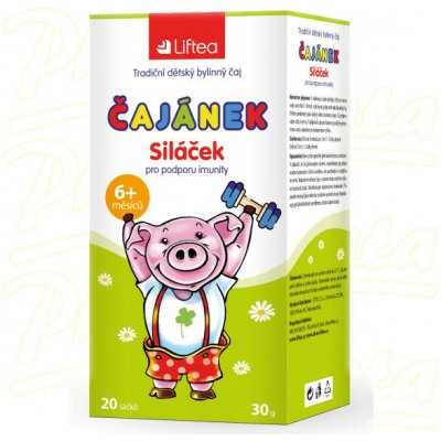 Čajánek Siláček porcovaný 20 x 1,5 g – Zboží Dáma