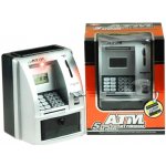 LEANToys Dětská pokladnička Bankomat – Zboží Dáma