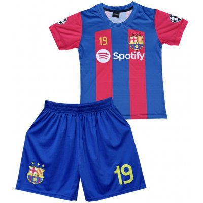 Numberoplus Premium dětský fotbalový dres Komplet FC Barcelona - Lamine Yamal 19 – Zboží Dáma