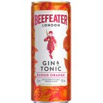 Beefeater Blood Orange & Tonic 4,9% 0,25 l (plech) – Zboží Dáma