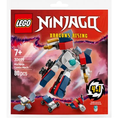 LEGO® 30699 NINJAGO Miniaturní nindžovský kombinovaný robot – Hledejceny.cz