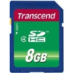 Transcend SDHC 8 GB Class 4 TS8GSDHC4 – Zbozi.Blesk.cz