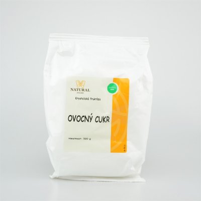 Natural Jihlava Cukr ovocný fruktóza Natural 500 g – Sleviste.cz