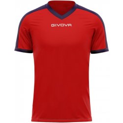 Givova sportovní triko Revolution red-black červená