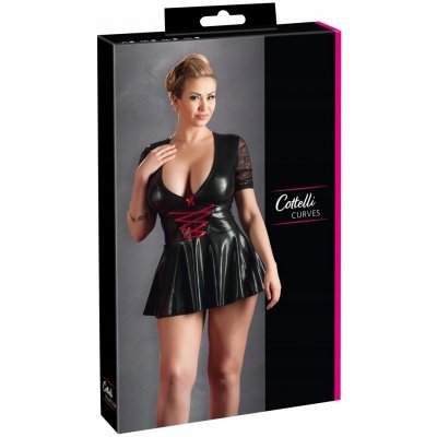 Šaty Cottelli Collection 14-0480, červené – Zboží Dáma