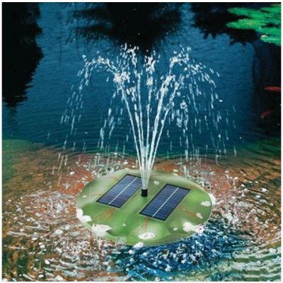 Esotec Solární ostrůvek s fontánou Seerose, 160 l/h, 0,4 m – HobbyKompas.cz