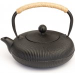 ManuTea Litinová čajová konvice se sítkem 800 ml černý dekor – Zbozi.Blesk.cz