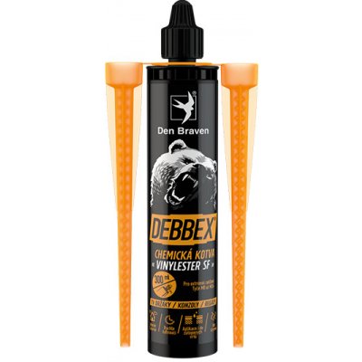 Den Braven Chemická kotva VINYLESTER SF 300ml Debbex – Sleviste.cz