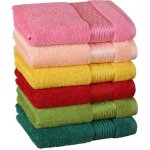 Brotex Froté osuška proužek 450g červená 70 x 140 cm – Hledejceny.cz