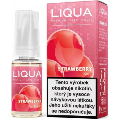 Ritchy Liqua New Elements Jahoda 10 ml 6 mg – Zboží Mobilmania