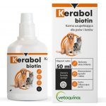 Vetoquinol Kerabol Biotin kapky pro zlepšení srsti 50 ml – Hledejceny.cz
