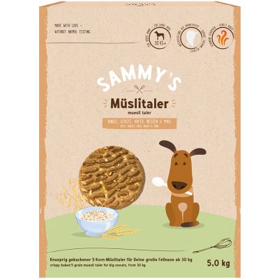 Bosch Sammy’s Muesli Taler 5000 g – Zboží Mobilmania