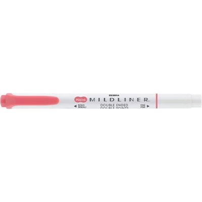 Zebra Mildliner cool & refined červený 78130 – Hledejceny.cz