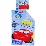 Setino Dětské bavlněné povlečení CARS modré 90 x 140 cm – Hledejceny.cz