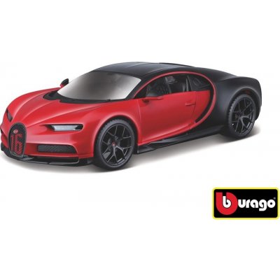 Maisto Bugatti Chiron Sport červená 1:24