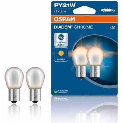 Chrom PY21W BAU15s 12V 21W 2 ks 7507DC-02B – Hledejceny.cz