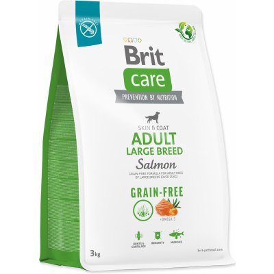 Brit Care Grain-free Adult Large Breed Salmon 3 kg