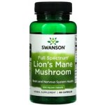 Swanson Lion's Mane Mushroom 500 mg 60 kapslí – Hledejceny.cz