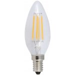 Diolamp LED Filament Candle žárovka čirá C35 7W/230V/E14/6500K/900Lm/360° – Hledejceny.cz