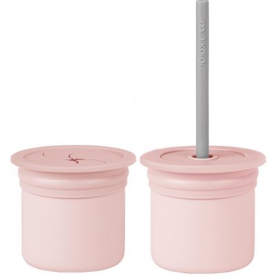 Minikoioi Pití + Svačinka Pinky Pink / Powder Grey – Zboží Dáma