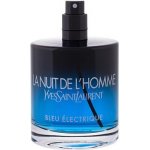 Yves Saint Laurent La Nuit De L´Homme Bleu Électrique Intense toaletní voda pánská 100 ml tester – Hledejceny.cz