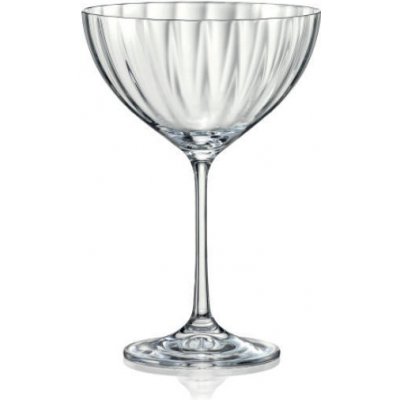 Bohemia Crystal Glass Sklenice na kokteil Waterfall 40751 22 340 6 x 340 ml
