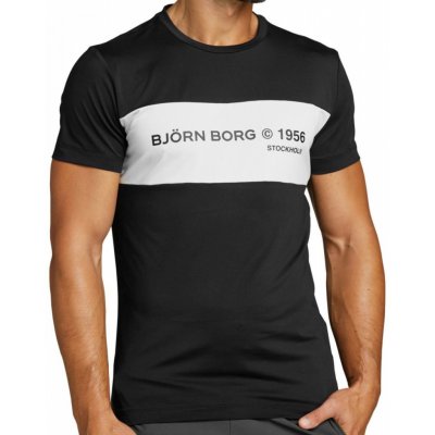 Bj&#246;rn Borg Logo T Shirt Mens Black