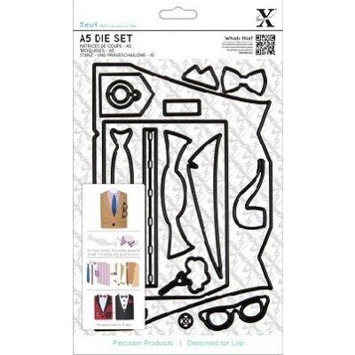 Sizzix Vyřezávací šablona Pánský oblek 16 ks – Zboží Dáma