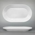Thun Oválná mísa bílý porcelán Lea 38 cm – Zboží Dáma