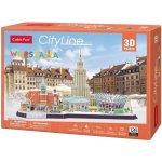 CubicFun 3D puzzle City Line Waršava 126 ks – Zboží Dáma