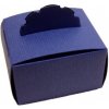 Svatební cukrovinka Dárková krabička 35 x 58 x 41 mm - modrá