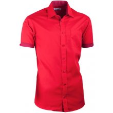 Aramgad košile kombinovaná červená 40336