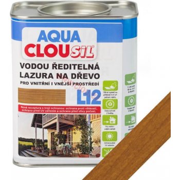 Aqua Clousil Holzlazur L12 0,75 l ořech