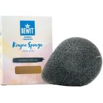 Bewit konjaková houbička Water Drop bambusové Uhlí – Zboží Dáma