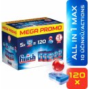 Calgonit Finish mega box Al lin1 Max tablety do myčky 120 ks