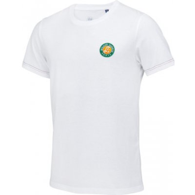 Roland Garros Tee Shirt Made In France blanc