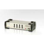 Aten CS-1734B 4-port KVMP USB+PS/2, USB HUB, audio, 1,2m – Zboží Mobilmania