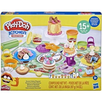 Play-Doh Kitchen Creations Sweet Cakes Playset F2773 23 ks.