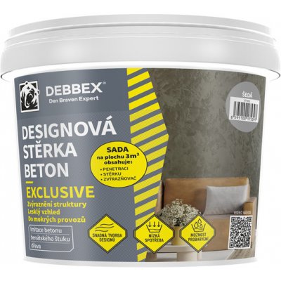 Den Braven 57141Q Designová stěrka BETON EXCLUSIVE 5 kg – Zboží Mobilmania